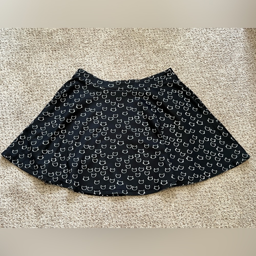 Hot Topic Cat mini skirt